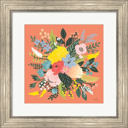 Framed Wild Garden VIII Print