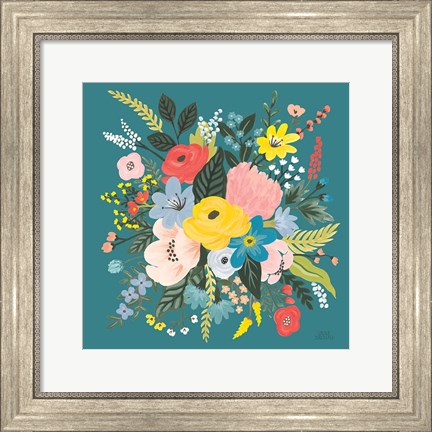 Framed Wild Garden VII Print