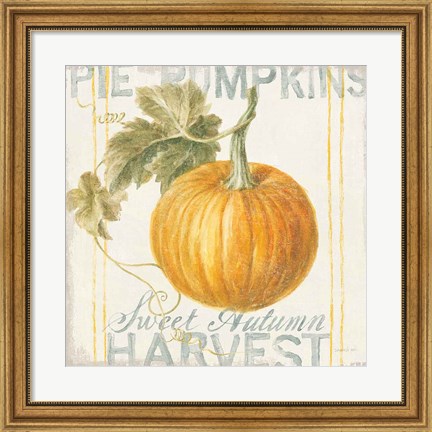 Framed Floursack Autumn VI Print