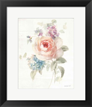 Framed Cottage Garden III Print