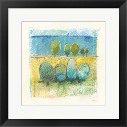 Framed Morning Grove Print