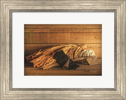 Framed Tobacco Print