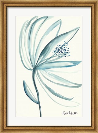 Framed Blue For You Print