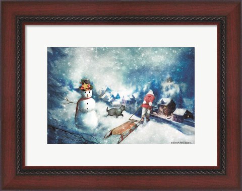 Framed Time for Hot Cocoa Print