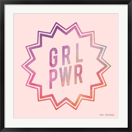 Framed Girl Power II Print