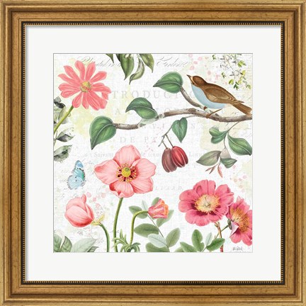 Framed Studio Botanicals III Print