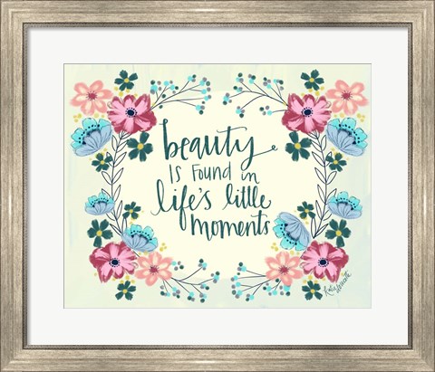 Framed Life&#39;s Little Moments Print