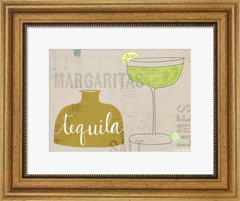 Framed Margaritas Print