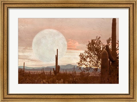 Framed Desert Twilight Print