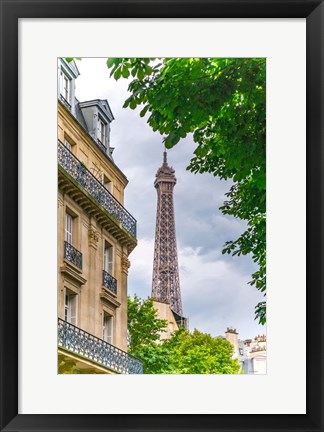 Framed Eiffel Tower II Print