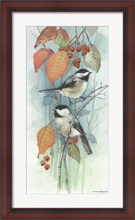 Framed New Chickadee I Print