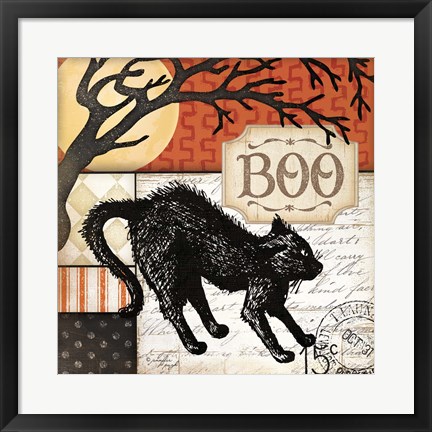 Framed Boo Print