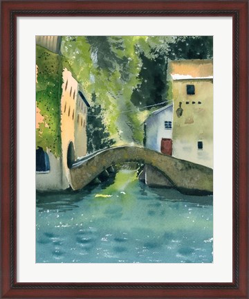 Framed Bridge Print