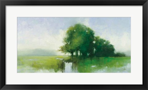 Framed River Romance Print