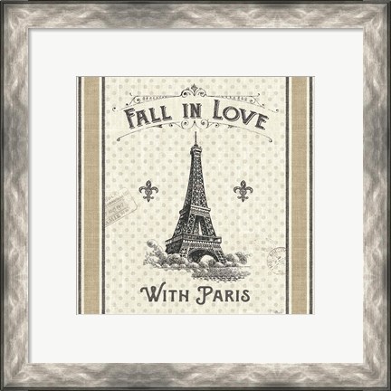 Framed Paris Farmhouse II Print