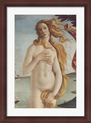 Framed Birth of Venus, Venus Print