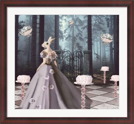 Framed Cake Forest Print