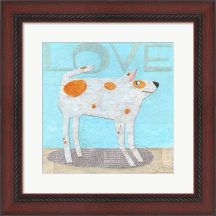 Framed Faithful Friend Print