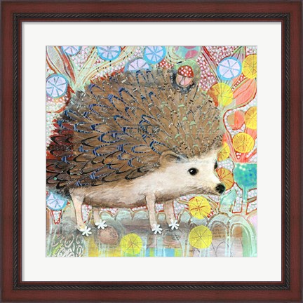 Framed Hedgie Print