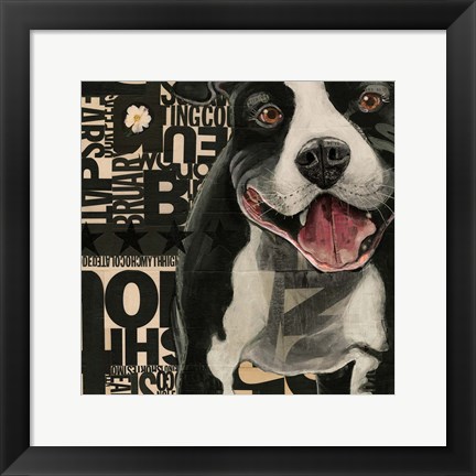 Framed Pit Pat Print