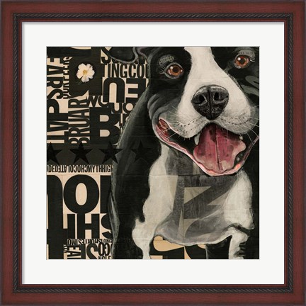 Framed Pit Pat Print