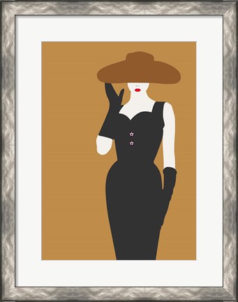 Framed Lady No. 16 Print