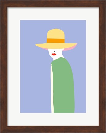 Framed Lady No. 6 Print