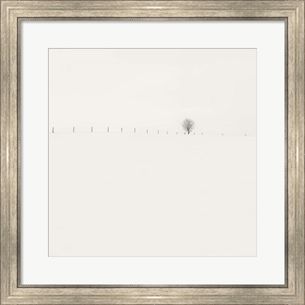 Framed Frozen Landscape Print