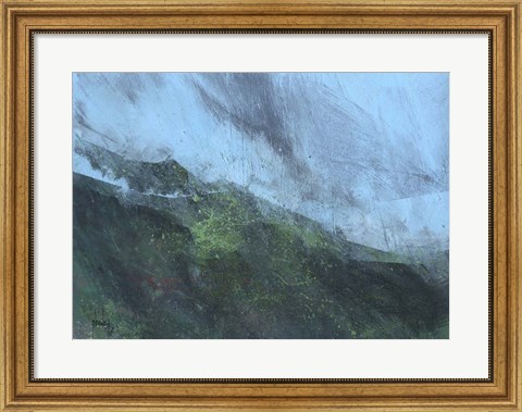 Framed Mountain Rain Print