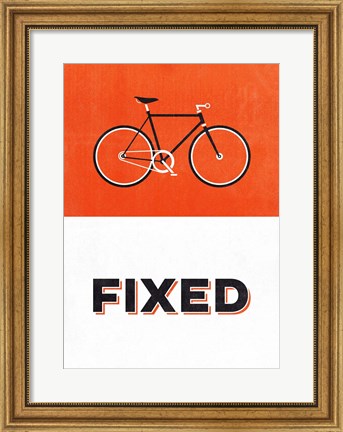 Framed Fixed Print