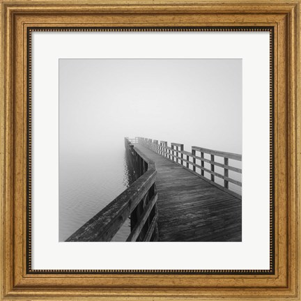 Framed Concord Pier Print