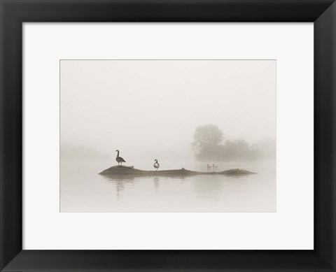 Framed Melton Lake Print