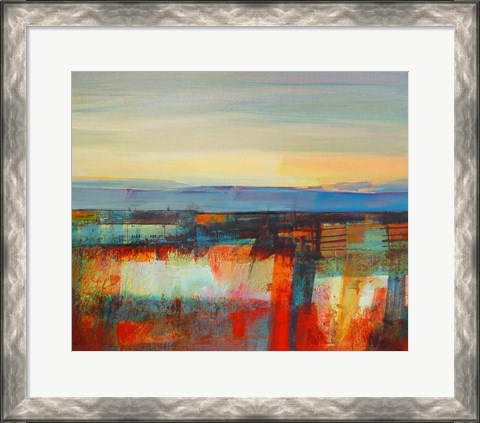 Framed Early Morning Light-Wadsworth Moor Print