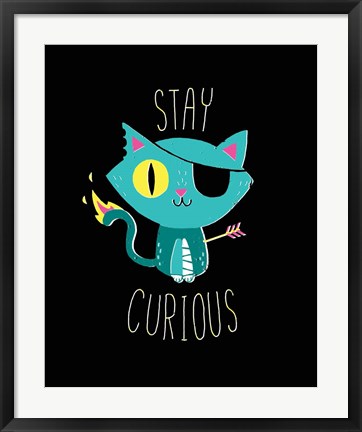 Framed Stay Curious Print