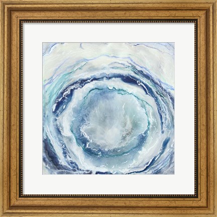 Framed Ocean Eye I Print