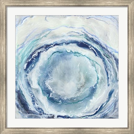 Framed Ocean Eye I Print