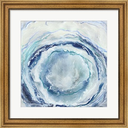 Framed Ocean Eye I Print