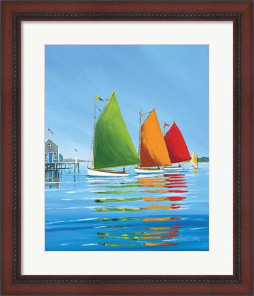 Framed Cape Cod Sail Print