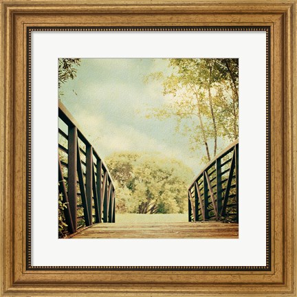 Framed Bridge to Paradise Print