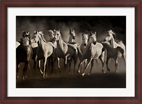 Framed Dream Horses Print