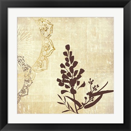 Framed Henna Highlights 2 Print