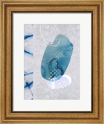 Framed Indigo Haze No. 2 Print