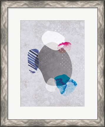 Framed Tidal Impressions No. 2 Print