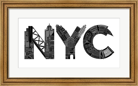 Framed NYC Print