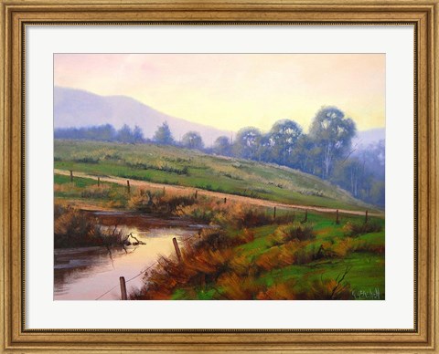 Framed Afternoon Glow Print