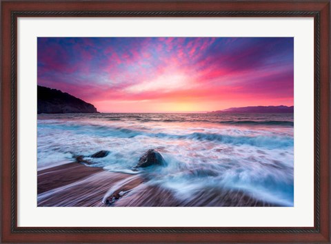 Framed Distant Glow Print