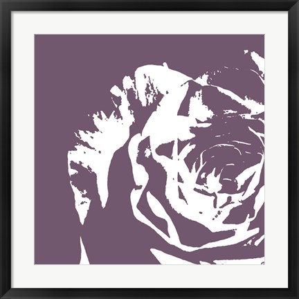 Framed Flower I Print