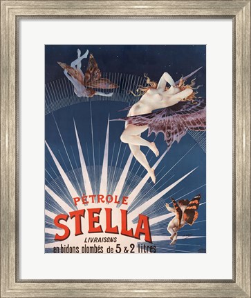 Framed Petrole Stella Print