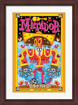 Framed Matador Print