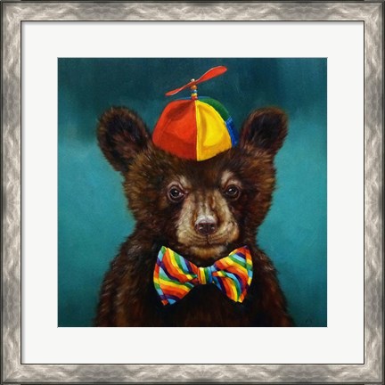 Framed Baby Bear Print